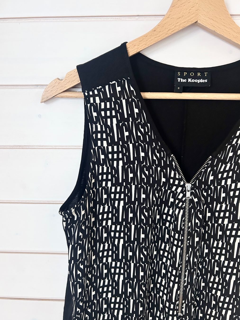 Tops: The Kooples Sport Seidentop - Gr. S – Gebraucht aus Illnau von Monkky 5
