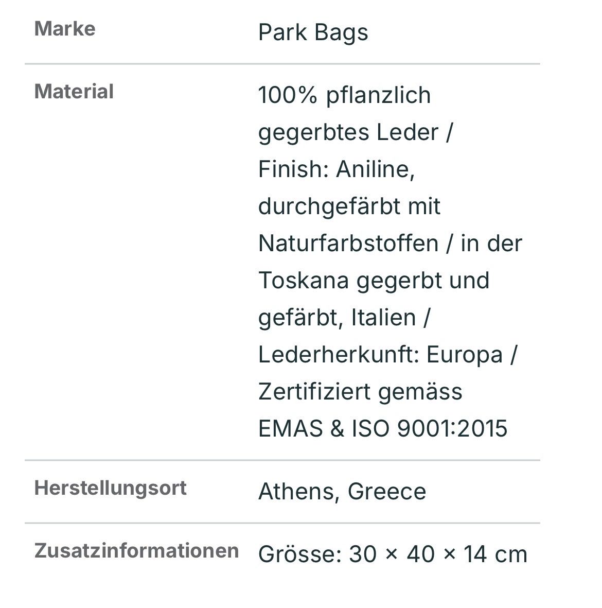 Zaini: Leder-Rucksack von Park Bags – Nuovo (secondo la descrizione) da Olten venduto da ElGergonito 6