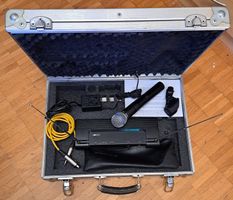 Mikrofon-Funkmikrofon Shure SM 58, Empfänger, Kabel und Case
