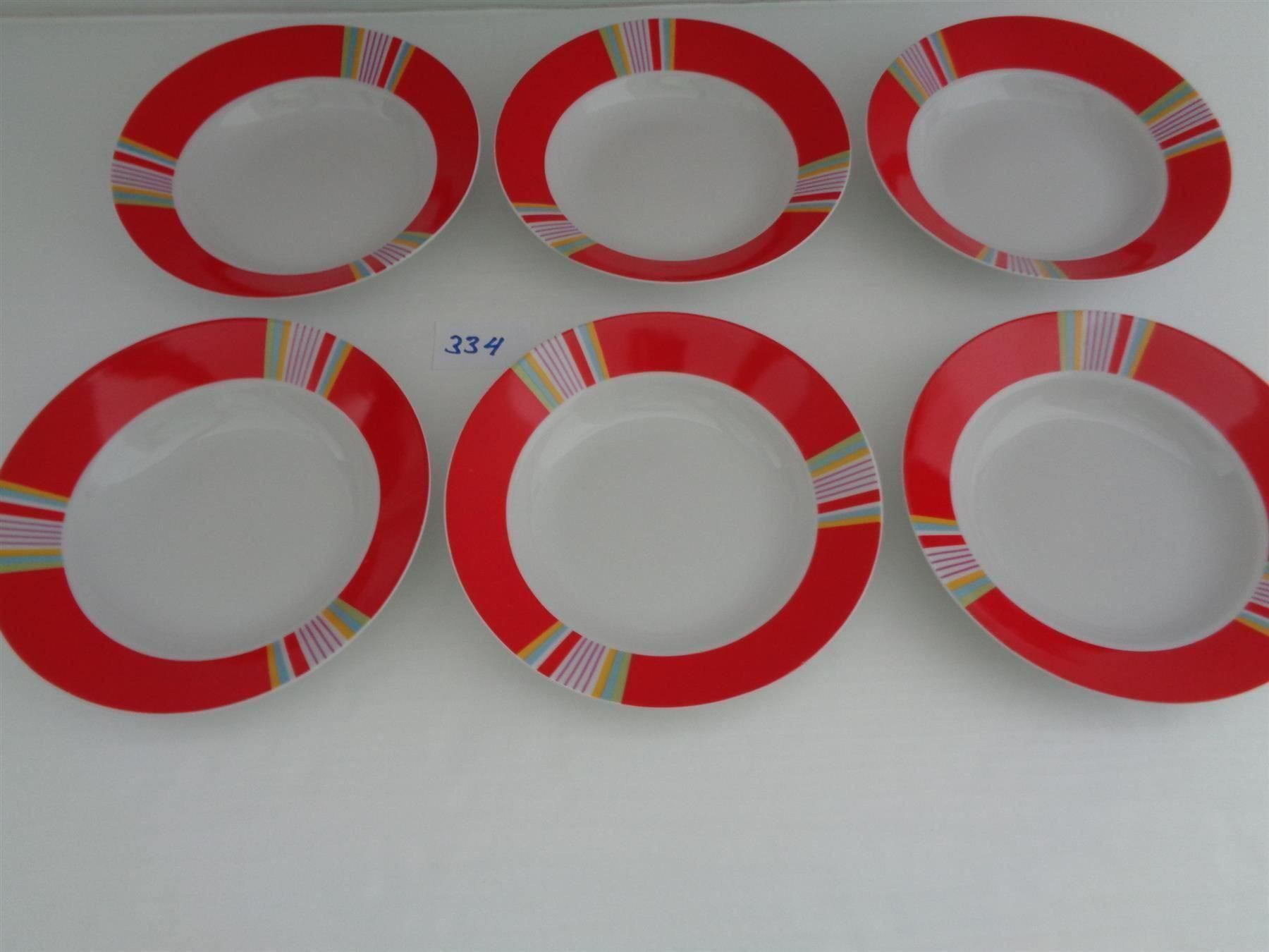 Assiettes: 6 Suppenteller MF Design – D'occasion à Chur par omonia