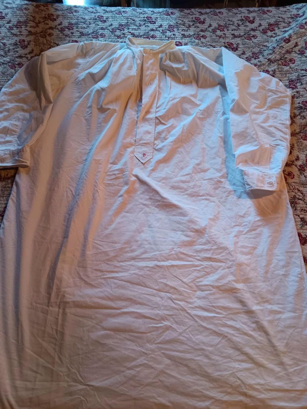 Biancheria da letto: baumwolle nachthemd oder kleid – Usato da Ambrì venduto da Maerz87 1