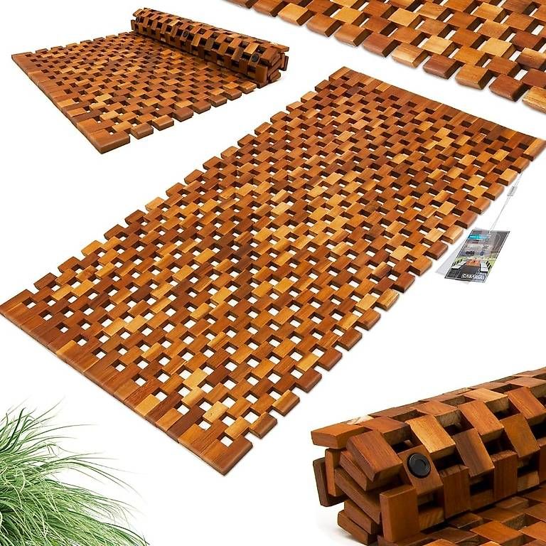 Tavoli: Holz Badematte, wooden bath mat – Usato da Basel venduto da Sulala01 2