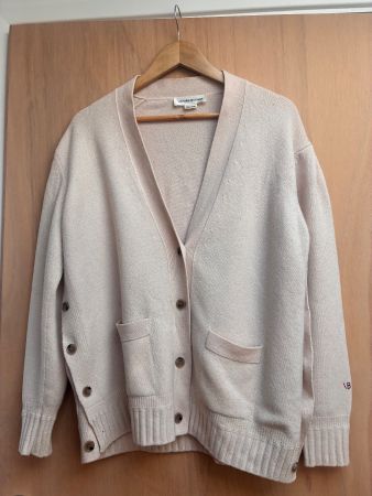 Victoria Beckham dusty pink cardigan size S