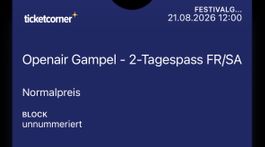 2-Tagespass Gampel 2026