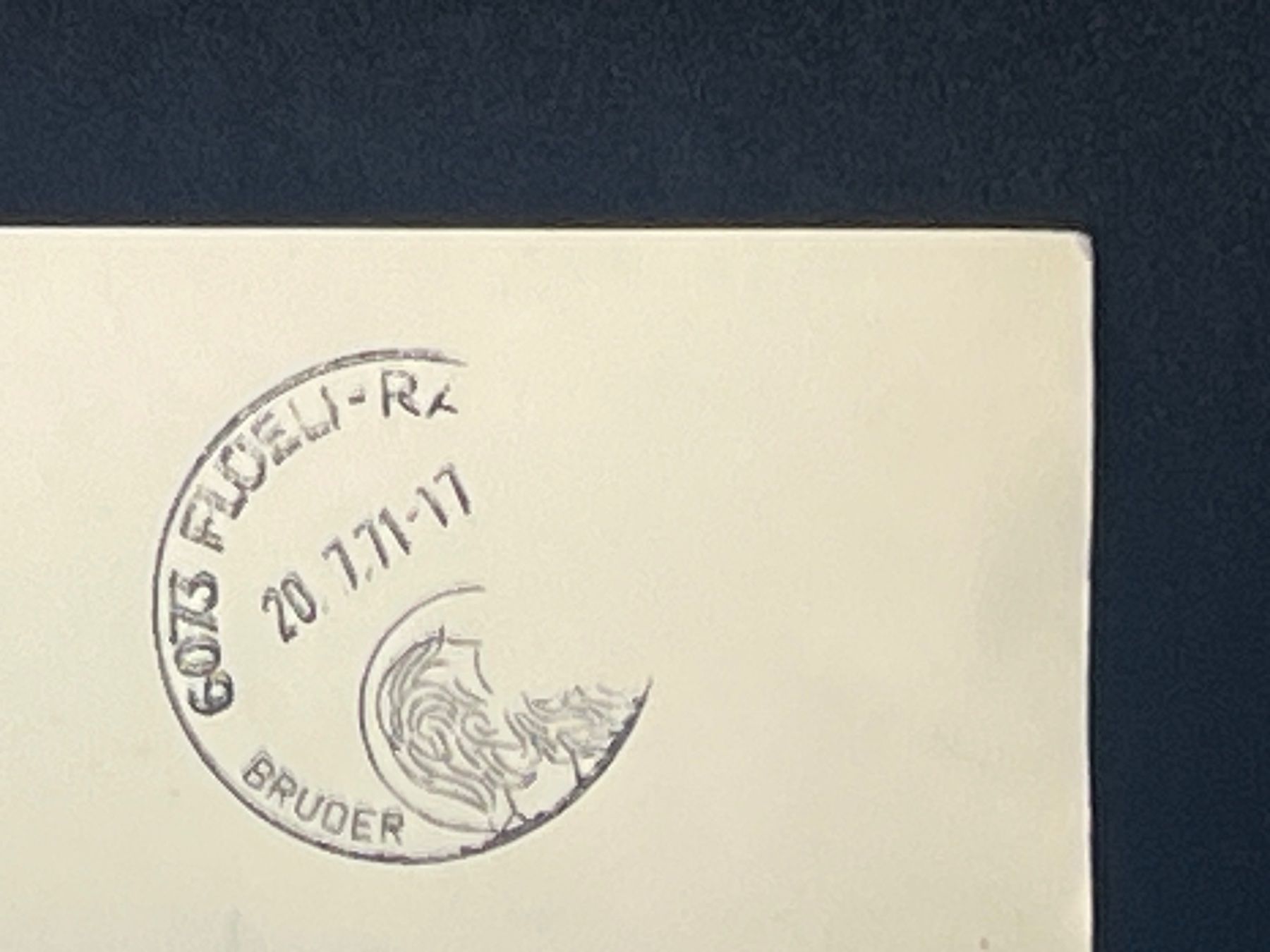 Cartoline postali: Flüeli-Ranft: St. Dorothea – Usato da Widnau venduto da Brusi9 1