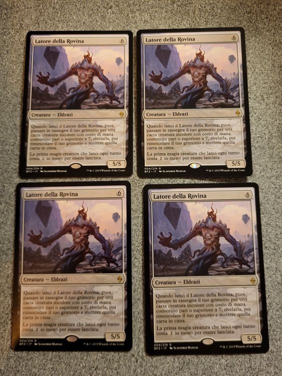 MTG 4x Conduit of Ruin IT (BFZ) Kaufen auf Ricardo