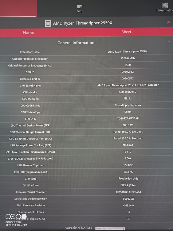 AMD Threadripper 2950X Kaufen auf Ricardo