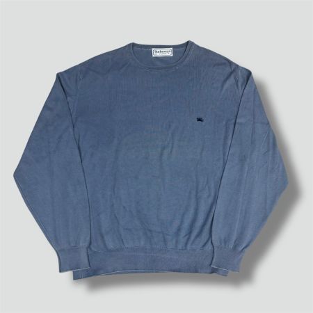 Burberry’s vintage blue crewneck sweatshirt 90s retro pull