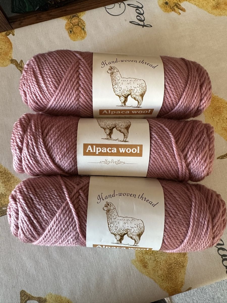 Lana: 3 Knäuel Alpaka Wolle altrosa – Nuovo (secondo la descrizione) da Trüllikon venduto da angela4444 1
