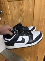Nike Dunk Low schwarz weiss selten gebraucht