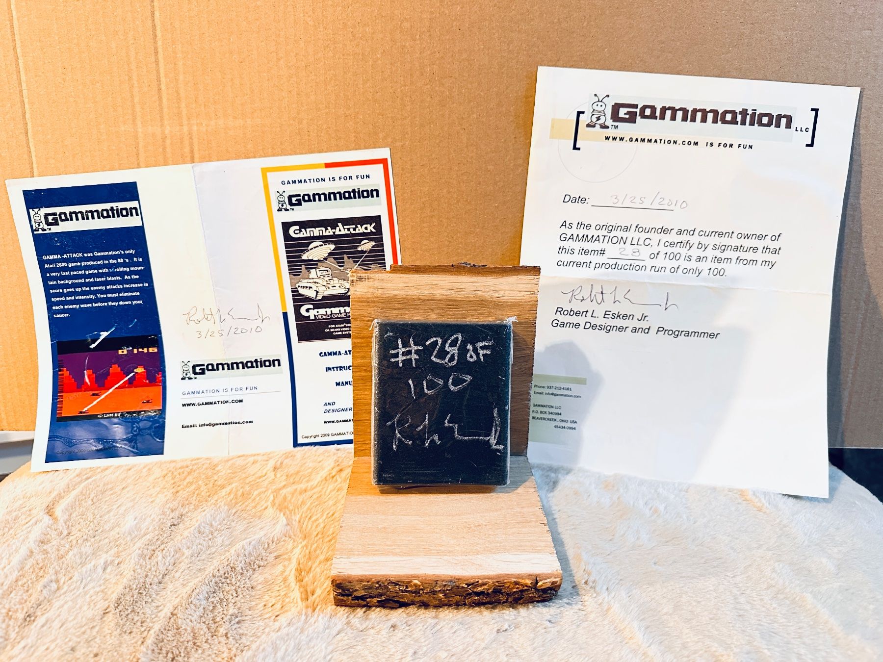 Atari Giochi: Retro Gaming Hit: Gamma Attack Atari  Rarität! – Nuovo (secondo la descrizione) da Hägendorf venduto da tyl_kzs2 1