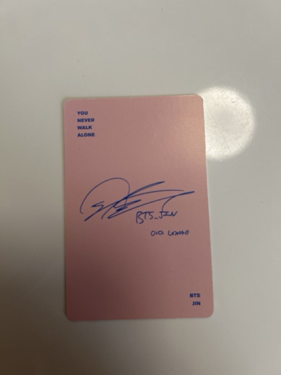 Foto & Immagini: BTS Jin – Nuovo e nell'imballaggio originale da Veytaux venduto da ccristina 1