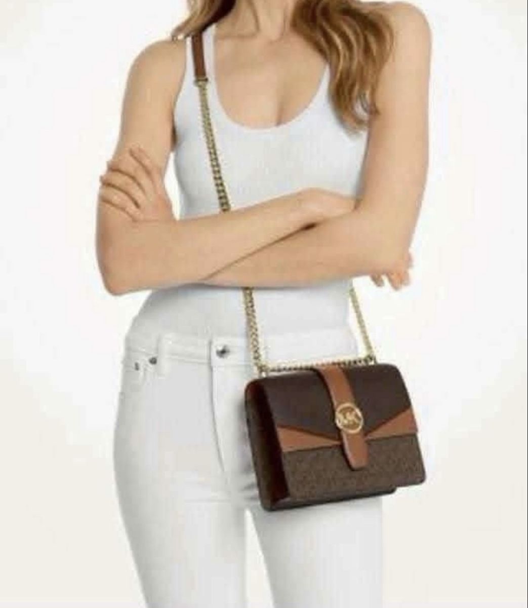Michael Kors Taschen für Damen: Michael Kors Umhängetasche brown multi – Neu und originalverpackt aus Wiedlisbach von Sistershop 1