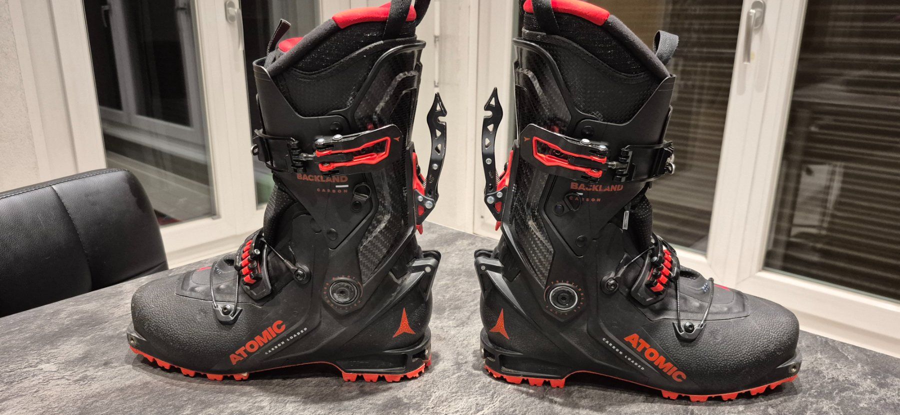 Atomic Scarpe da uomo: chaussures ski de rando, Atomic Backland Carbon – Usato da haute-nendaz venduto da star078 1