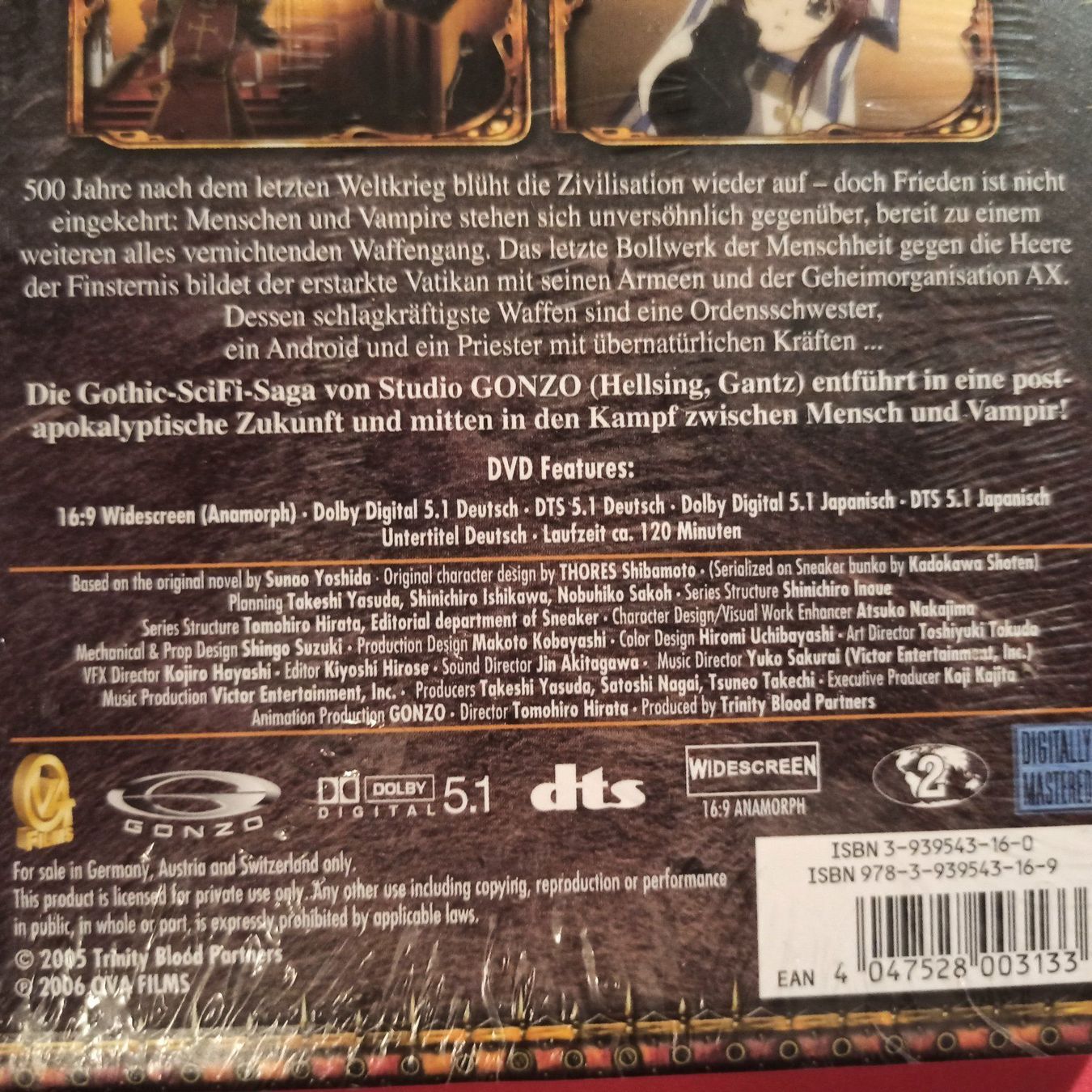 Alle DVDs: Trinity Blood, Chapter III – Neu und originalverpackt aus Dübendorf von kb86_MOVIE 2