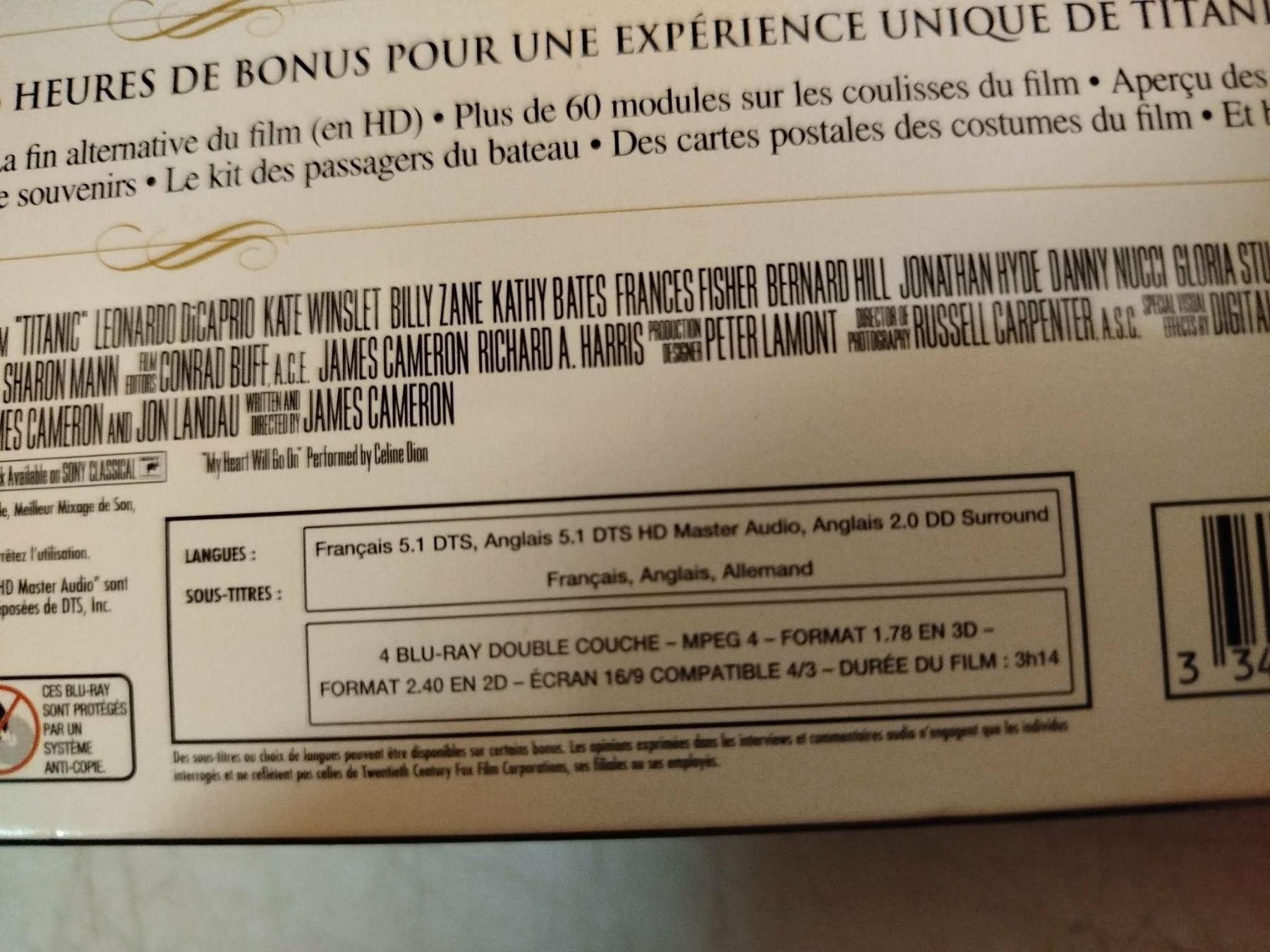Alle DVDs: Dvd Titanic – Gebraucht aus La Chaux-de-Fonds von Emmaus2300CDF 5