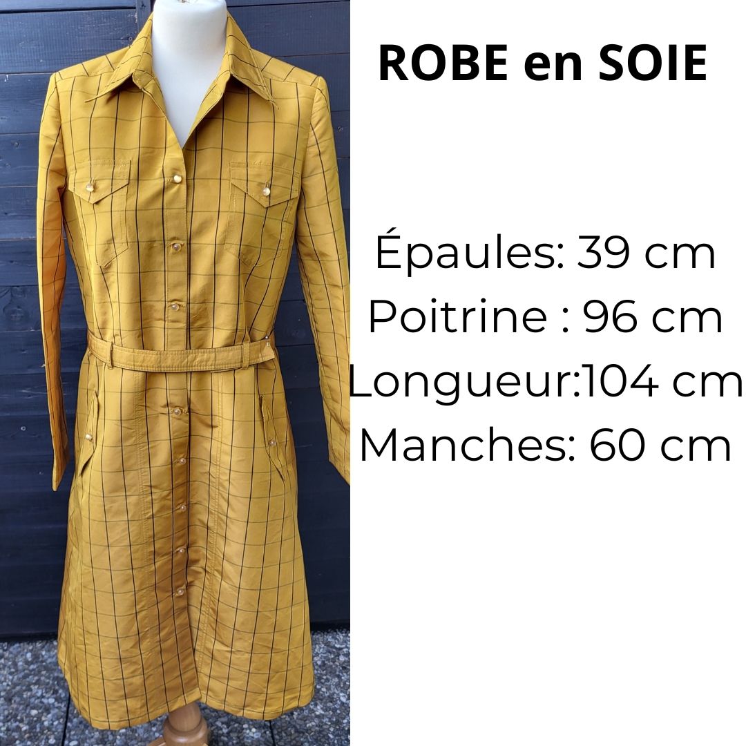 Vestiti: Robe en soie  – Nuovo e nell'imballaggio originale da Fribourg venduto da VictoriaShop7 6