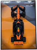 McLaren L. Norris Fotorahmen + Modell 71x51cm