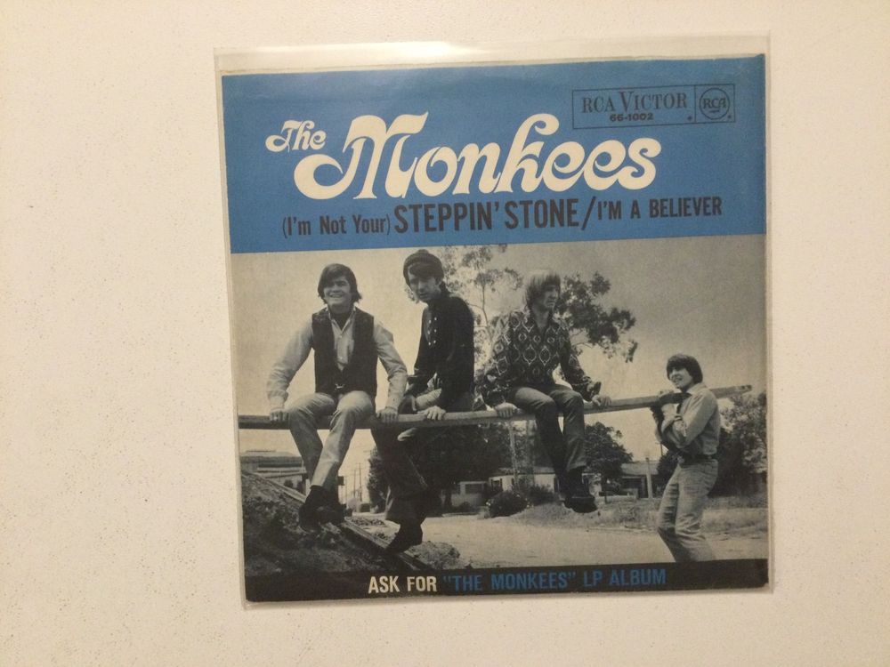 Monkees Single - Stepping Stone / I’m A Believer | Kaufen auf Ricardo