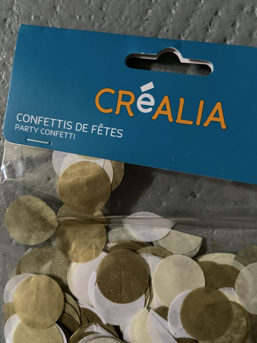 Tutte le decorazioni: Confettis x2 paquets - Neufs – Nuovo e nell'imballaggio originale da Colombier (NE) venduto da chanche 1