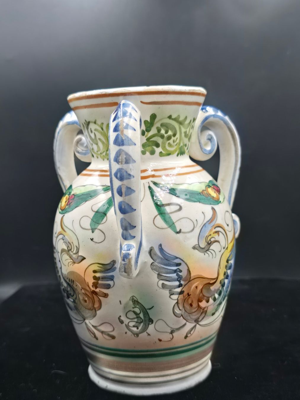 Vasen & Gefässe: Italienische Majolika-Vase – Gebraucht aus Rorschacherberg von snOOpydOg11 4