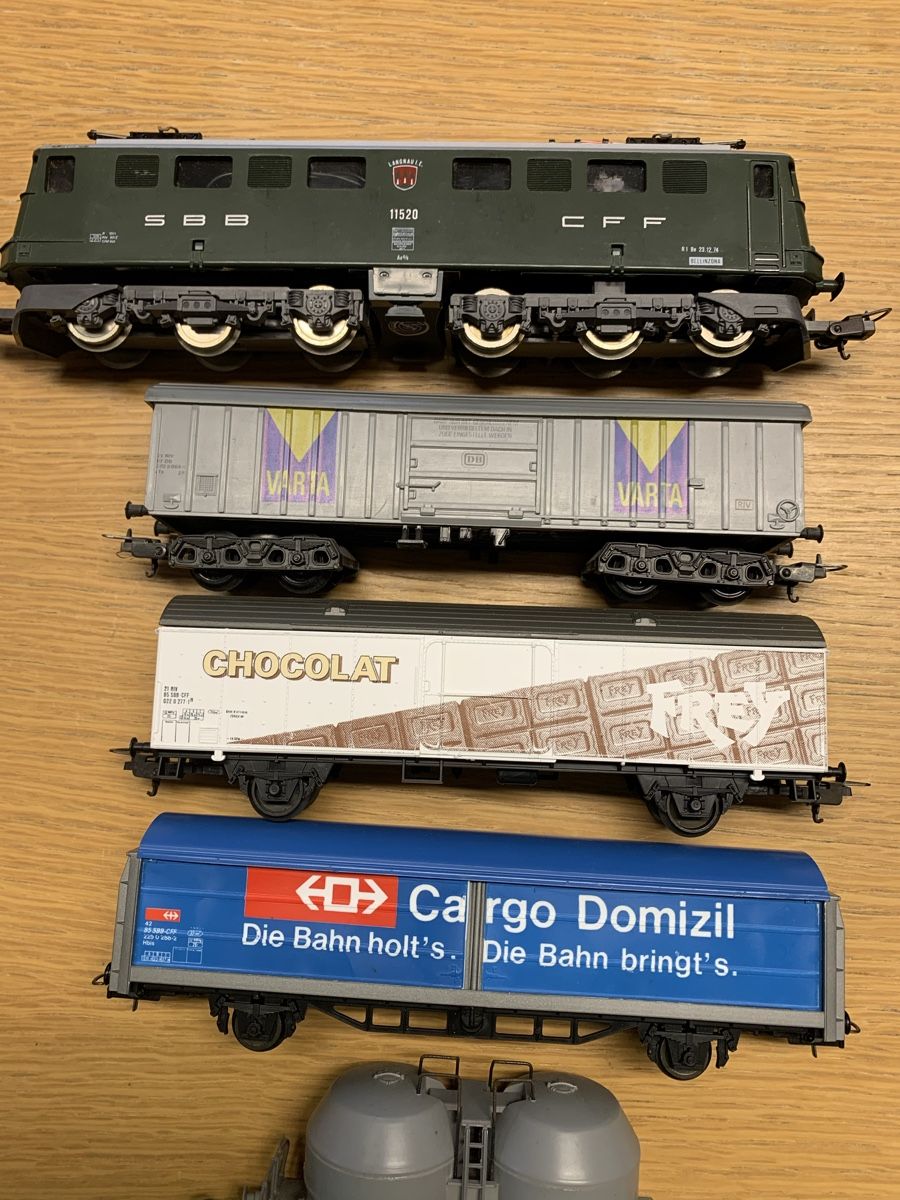 Lima Modellini di ferrovie: Lima Vintage SBB Güterzug, Inte21 – Usato da Winden venduto da EmilNeu 8