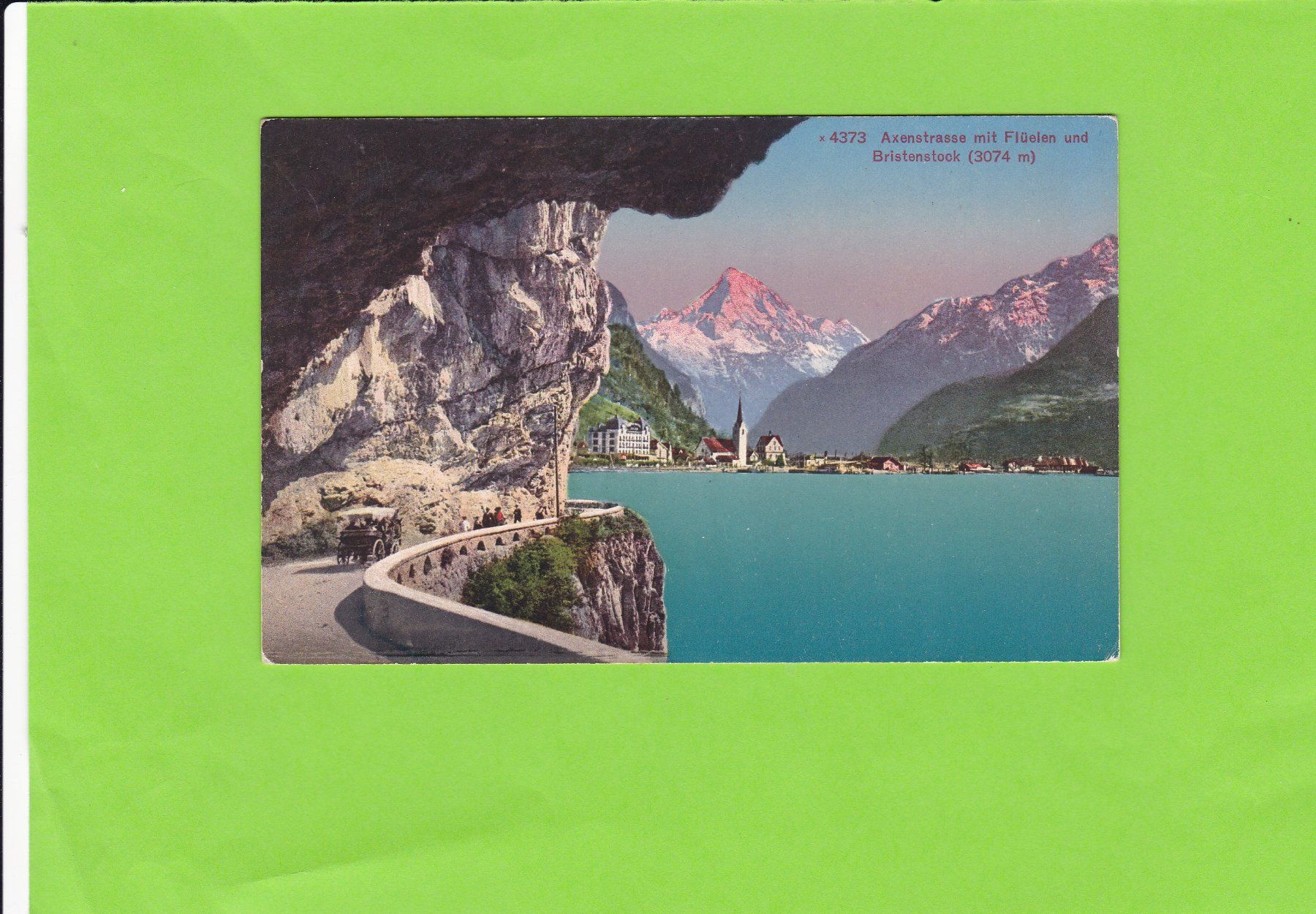 Cartes postales: Axenstrasse-Pferdegespann – D'occasion à St. Peterzell par neckertal