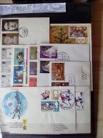GB FDC+Inseln M.1896-1981,14Br.,28M.,Neuseel.,Fussb.WM,MH