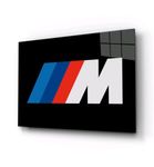 Bmw M Power Logo Glasbild Dekoration Wandkunst Spezial ✓