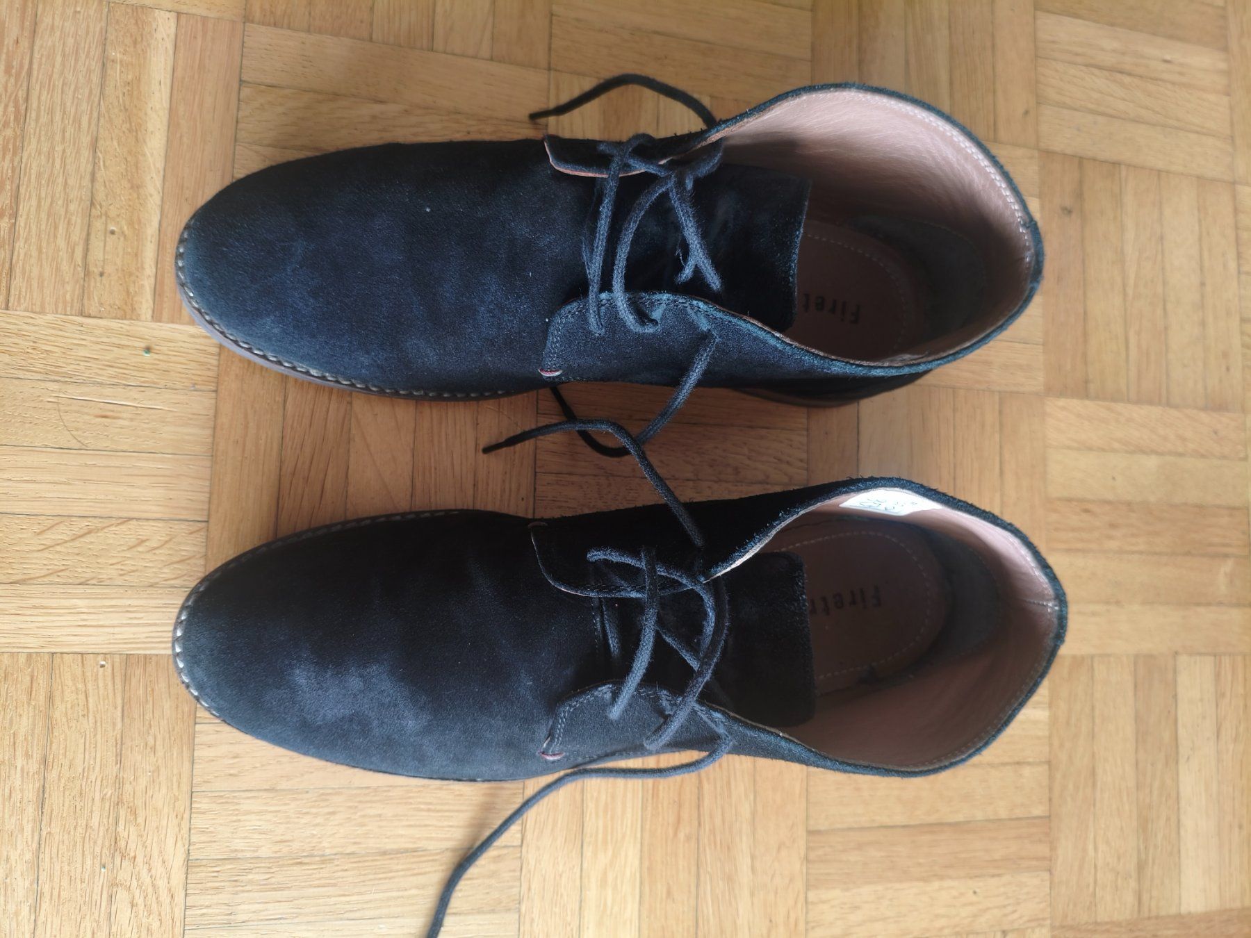 Scarpe da uomo: Schwarze Herren Stiefeletten Gr. 42 – Usato da unterengstringen venduto da azo_d69v 5