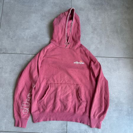 Ellesse Kapuzenpullover rot Grösse L