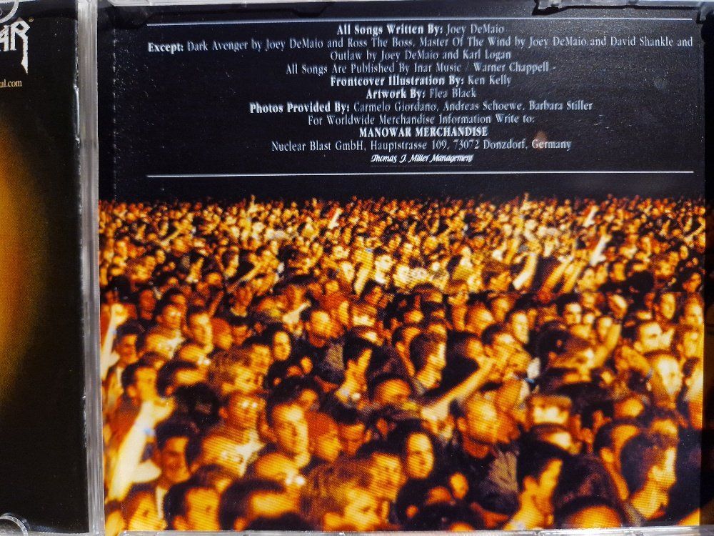 CDs: Manowar – Hell On Stage Live - Vergriffen! - b – Gebraucht aus Brittnau von Zibu 2