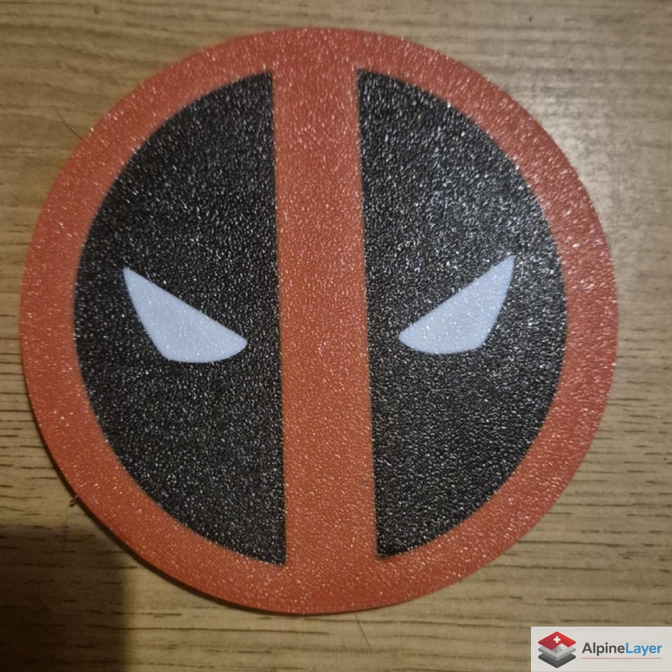 Sottobicchieri: Deadpool Drink Coaster 3D Printed Superhero Coaster – Nuovo (secondo la descrizione) da Losone venduto da AlpineLayer