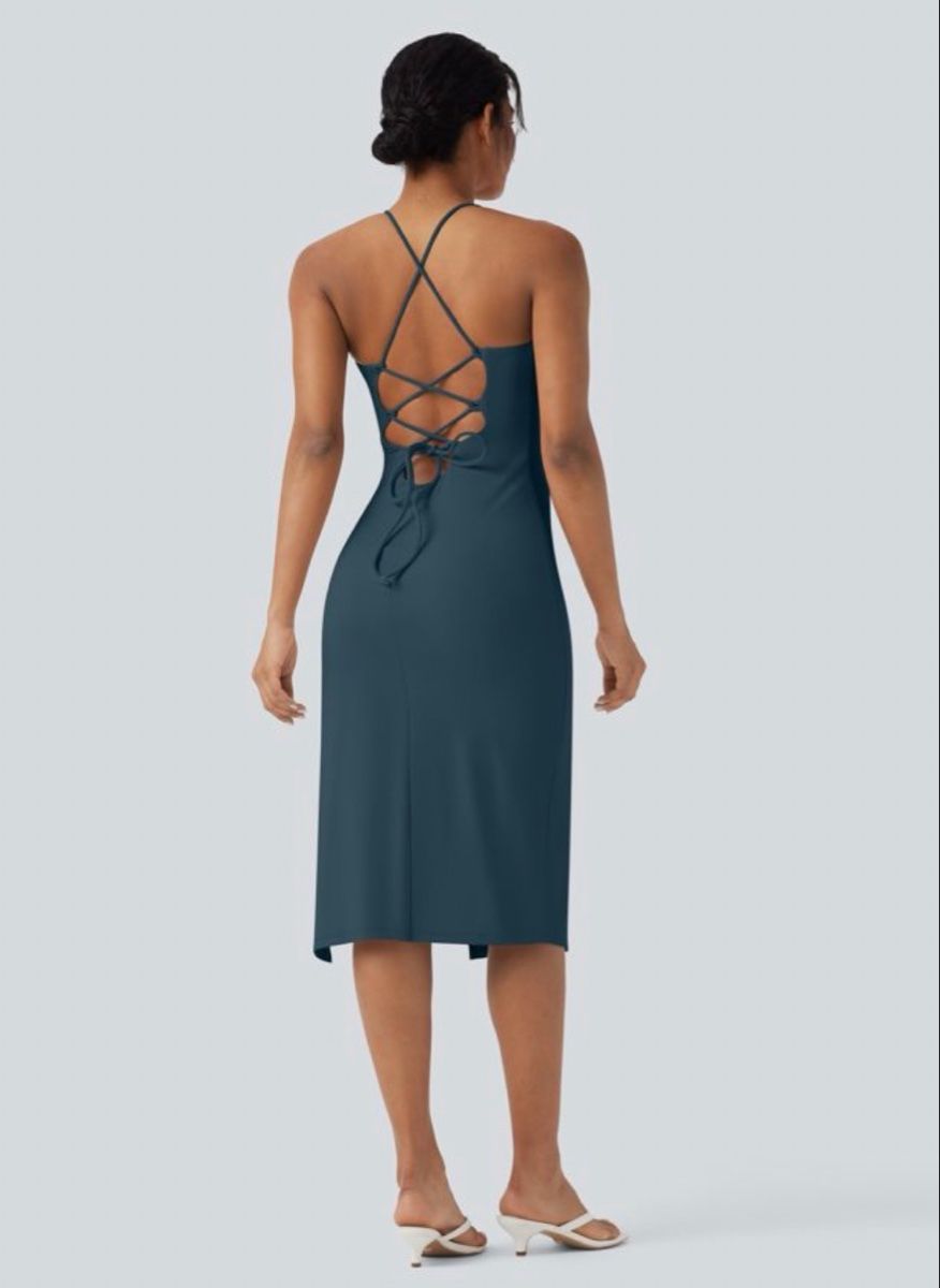 Halara Vestiti: Halara Kleid mit Schnürung neu – Nuovo e nell'imballaggio originale da Zürich venduto da Sandraastoll 1