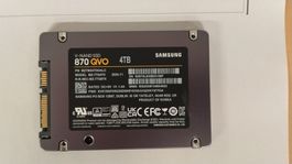 Samsung SSD 870 QVO 4TB Solid State Drive neuwertig