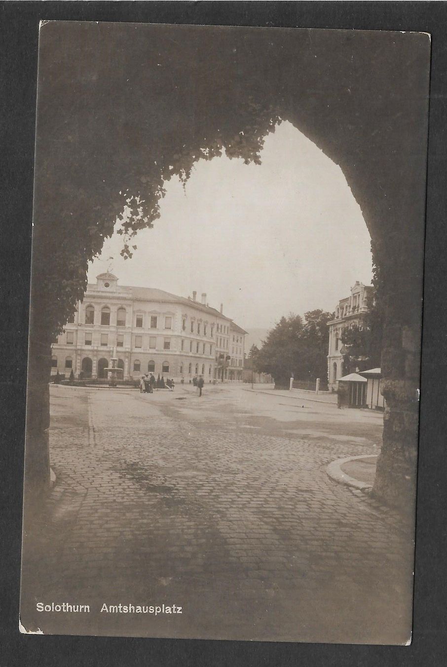 Cartoline postali: Solothurn Amthausplatz – Usato da Olten venduto da clotaldi