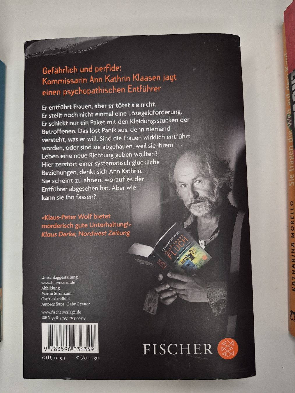 Libri: Klaus-Peter Wolf Ostfriesenfluch Krimi Taschenbuch – Usato da Ennetbaden venduto da lou_6mq2 1
