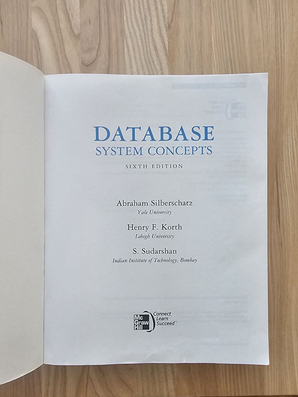 Libri: Database System Concepts - Lehrbuch, 6. Auflage – Usato da Fällanden venduto da Fairamay 1