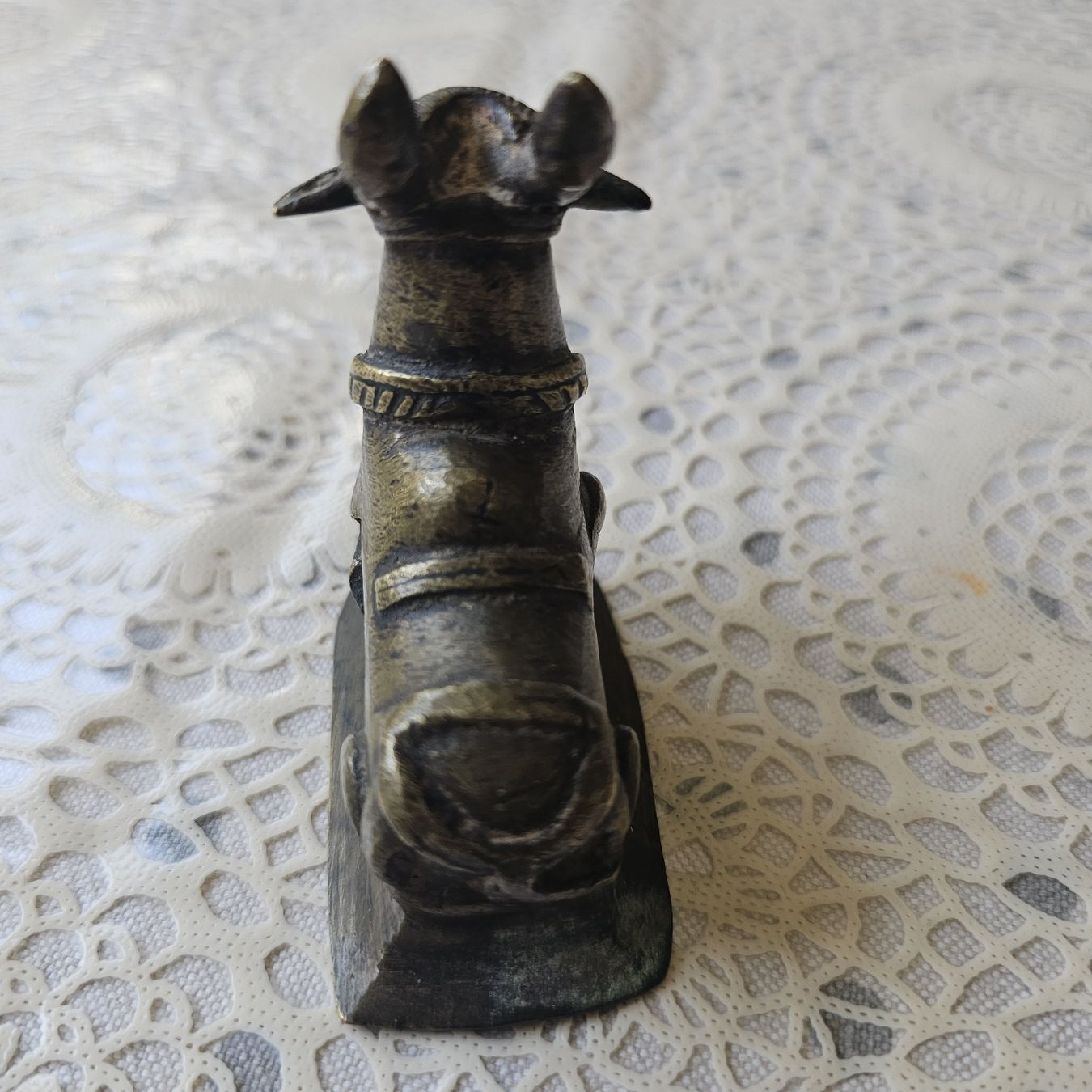 Statuette: Bronzefigur Stier sitzend antik Sammlerstueck – Usato da Füllinsdorf venduto da raz_mw2k 3