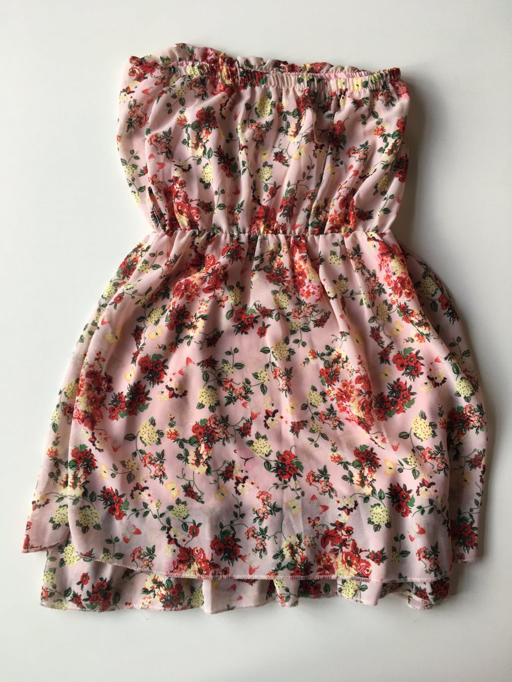 Kleider: Robe bustier rose florale - taille S – Gebraucht aus Troinex von Irisglo 1