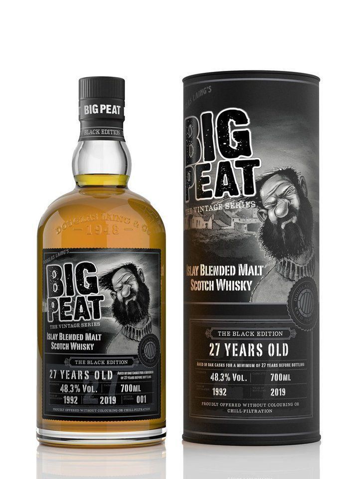 Bevande alcoliche: Big Peat 27 Jahre The Black Edition – Nuovo e nell'imballaggio originale da Deitingen venduto da Delikatessengold1