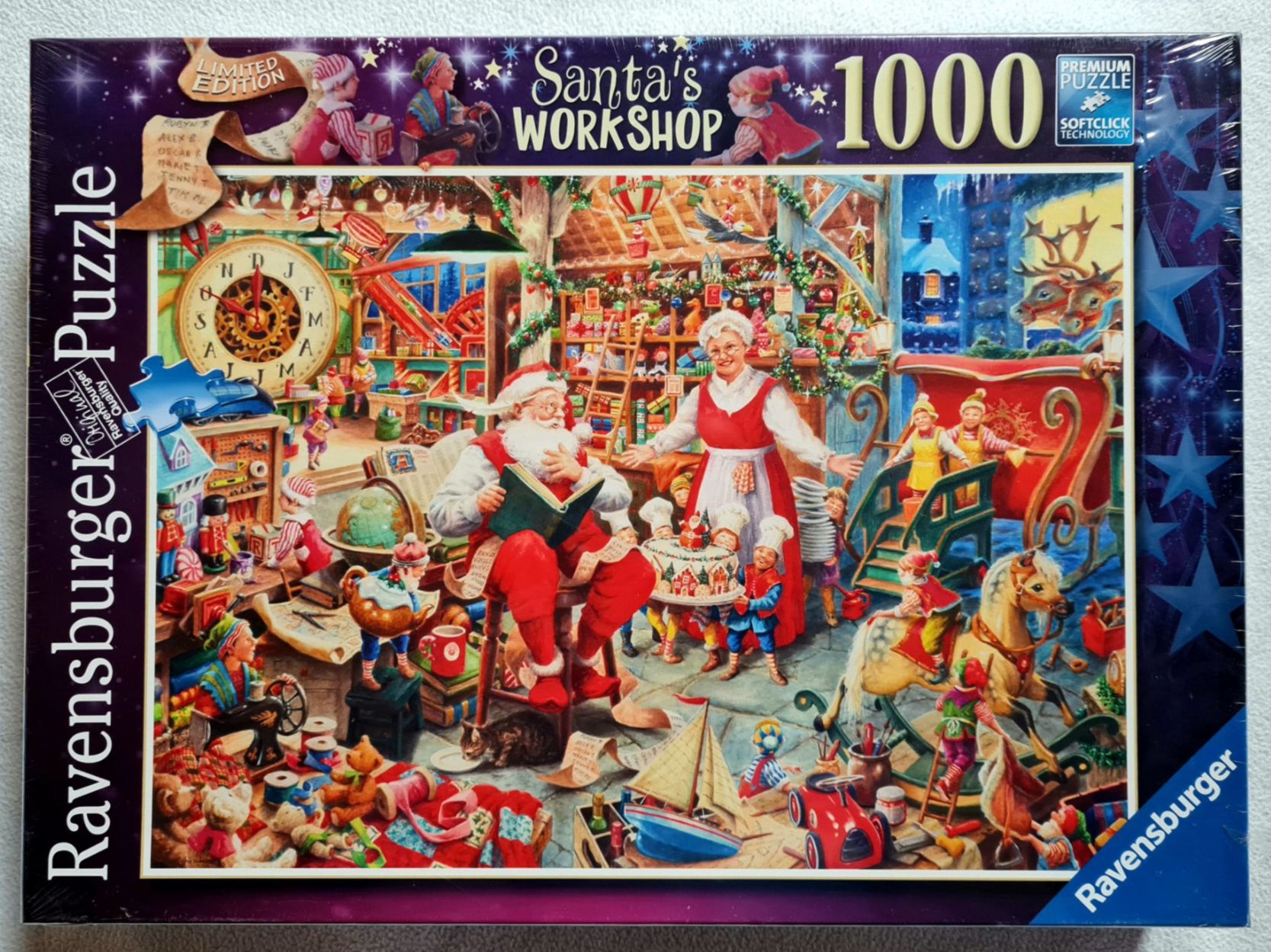 Ravensburger Puzzle: Neu Puzzle Weihnachten "Santa's Workshop" – Nuovo e nell'imballaggio originale da Ochlenberg venduto da Crashdown