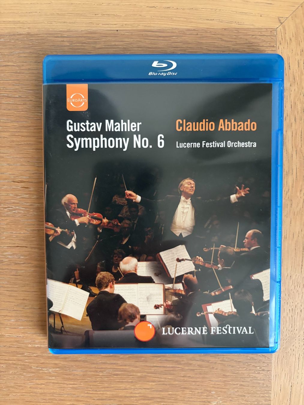 Alle DVDs: BLU RAY MAHLER SYMPHONY NO 6 ABBADO – Gebraucht aus Geneve von tigre69