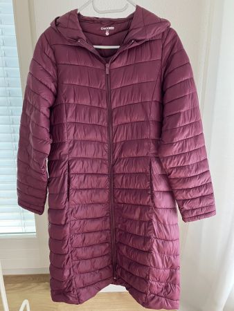 Wintermantel lang Chicorée Grösse M *NEU*