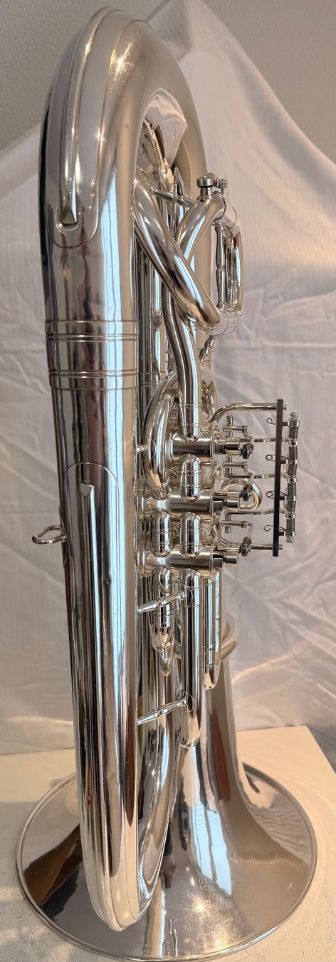 Strumenti musicali: Es Tuba Hirsbrunner Sumiswald versilbert – Nuovo (secondo la descrizione) da Grenchen venduto da Vegas45 1