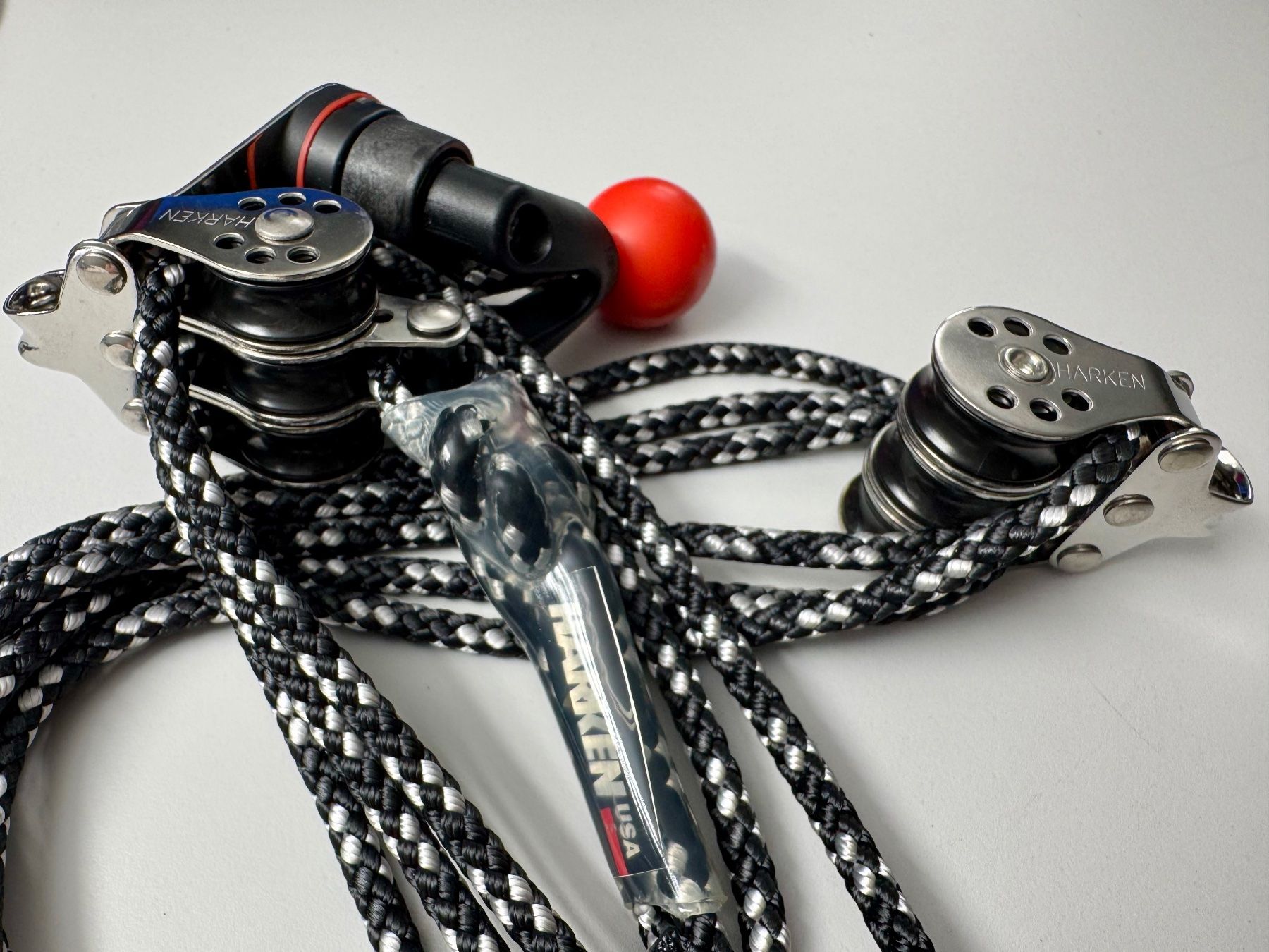 Seile: HARKEN 1 m Flaschenzug-Set – Neu (gemäss Beschreibung) aus Rothenthurm von WalterliTell 1