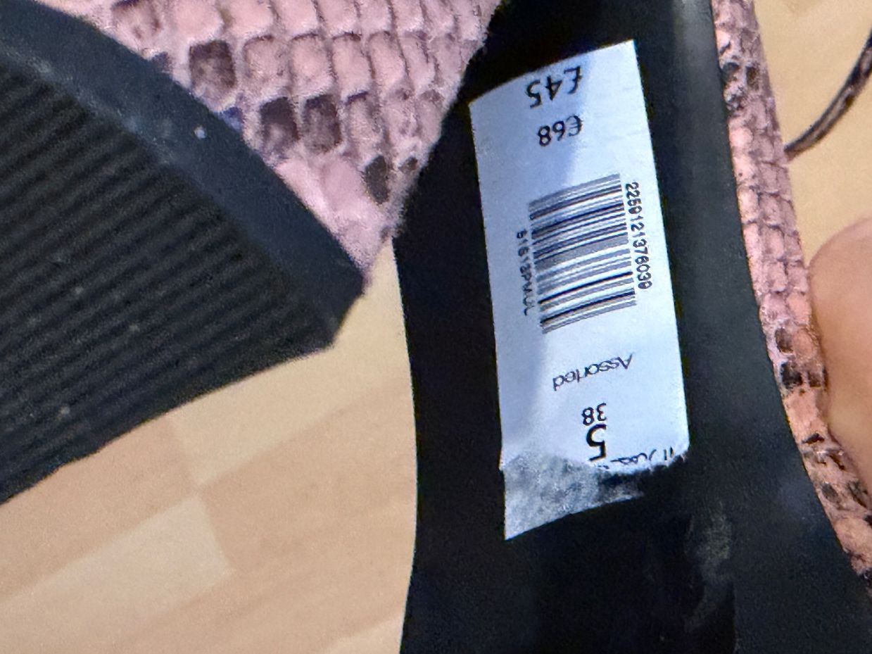 Scarpe da donna: High Heels Mis Selfridge, Schlangenmuster Grösse 38 – Nuovo e nell'imballaggio originale da Hochdorf venduto da maj_869r 3