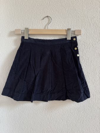 Jupe Petit Bateau bleu marine taille 8 ans