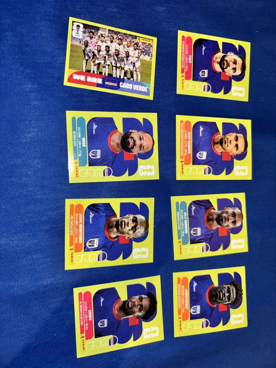 Panini Carte collezionabili: Cabo verde 8x panini – Nuovo (secondo la descrizione) da Olten venduto da Melxnie_46