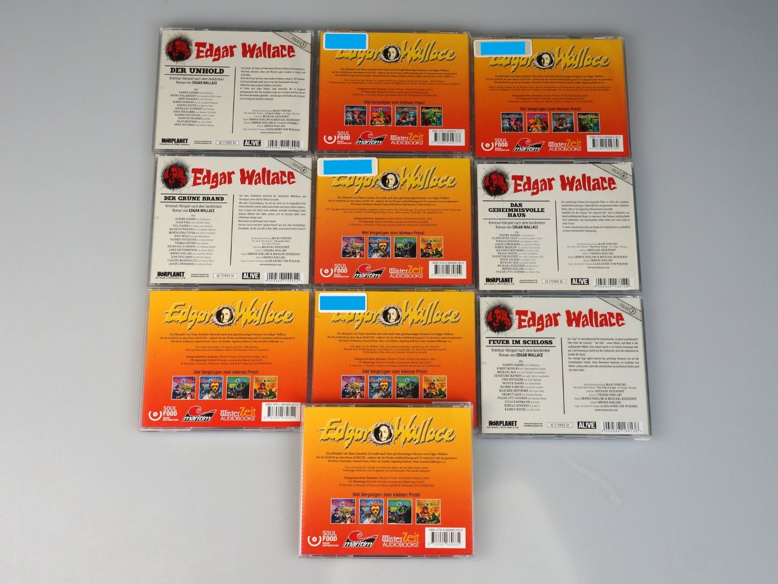 CDs: Edgar Wallace Maritim & Hörplanet CD Hörspiel Sets – Gebraucht aus Rüti ZH von Restwert_Rueti_ZH 3
